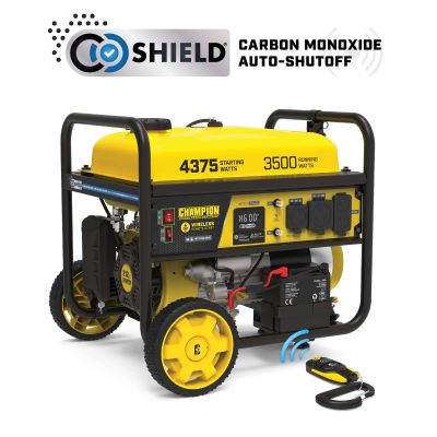 201489 - Champion 3500W Wireless Start Generator with CO Shield®- NEW