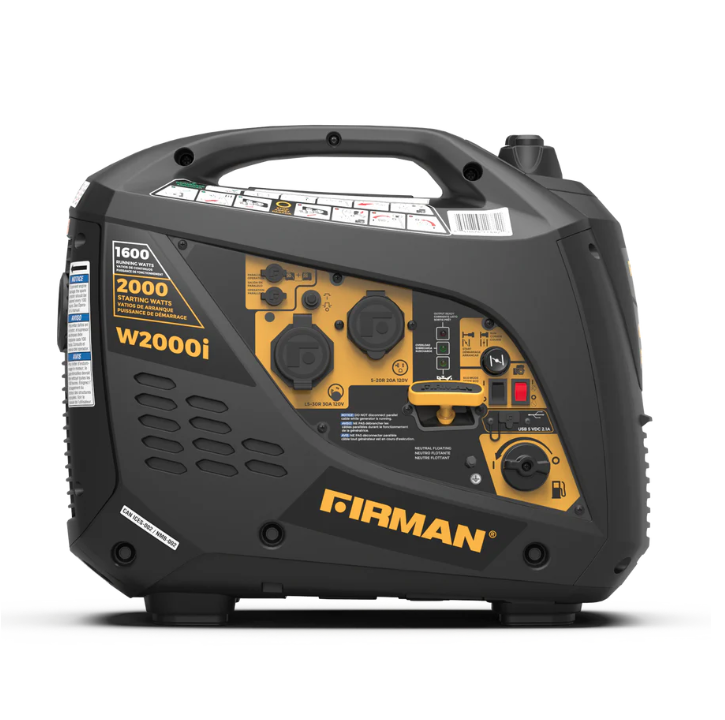 W01682F - Firman Inverter Portable Generator 2000/1600W Recoil Start - Refurbished - Image 2