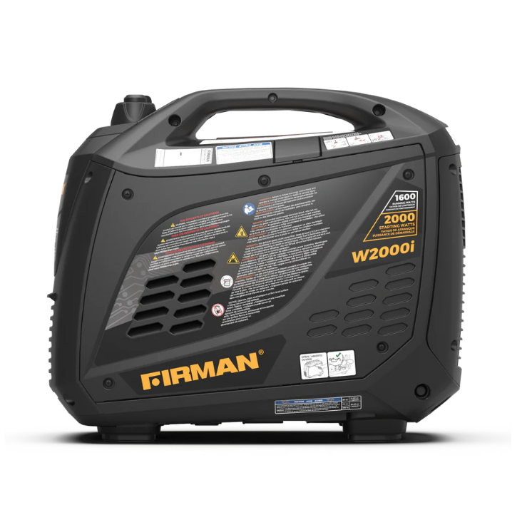 W01682F - Firman Inverter Portable Generator 2000/1600W Recoil Start - Refurbished - Image 5