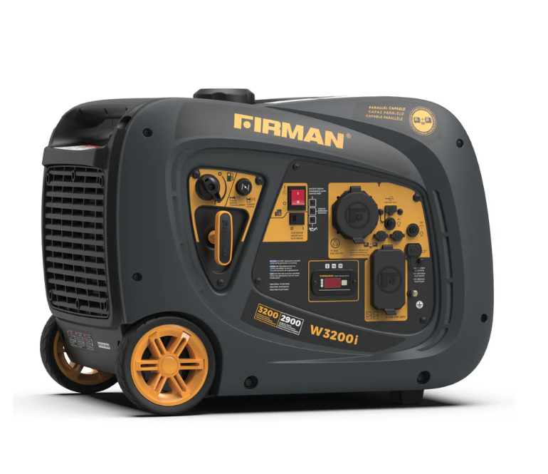 W02981F - Firman Inverter Portable Generator 3200W Recoil Start - Refurbished