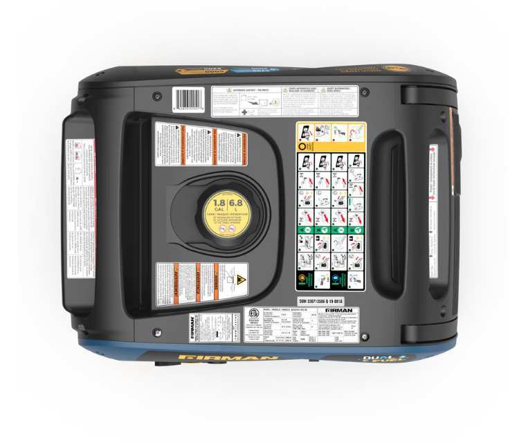 WH03242F - Firman Dual Fuel Inverter Portable Generator 4000W Electric Start with CO ALERT - Refurbished - Image 8